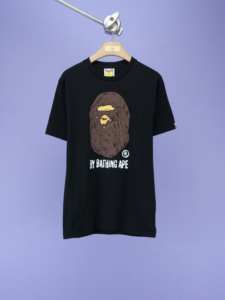 Bape Hand Draw By Bathing Ape Tee Black