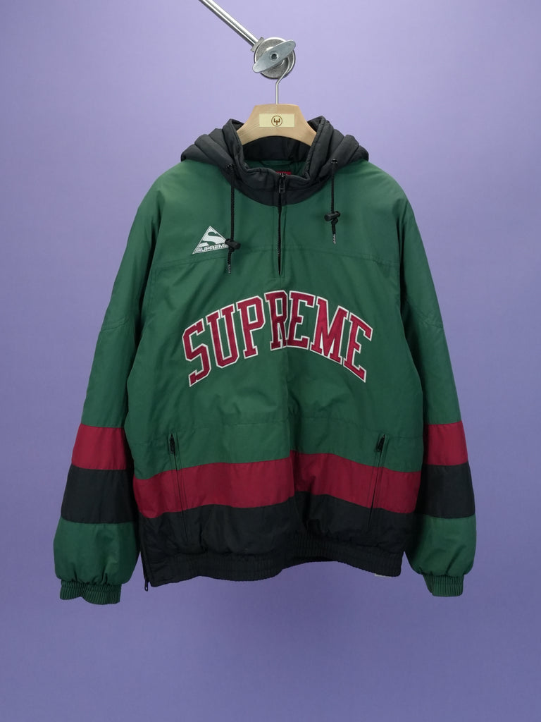 Supreme Puffy Hockey Pullover Green