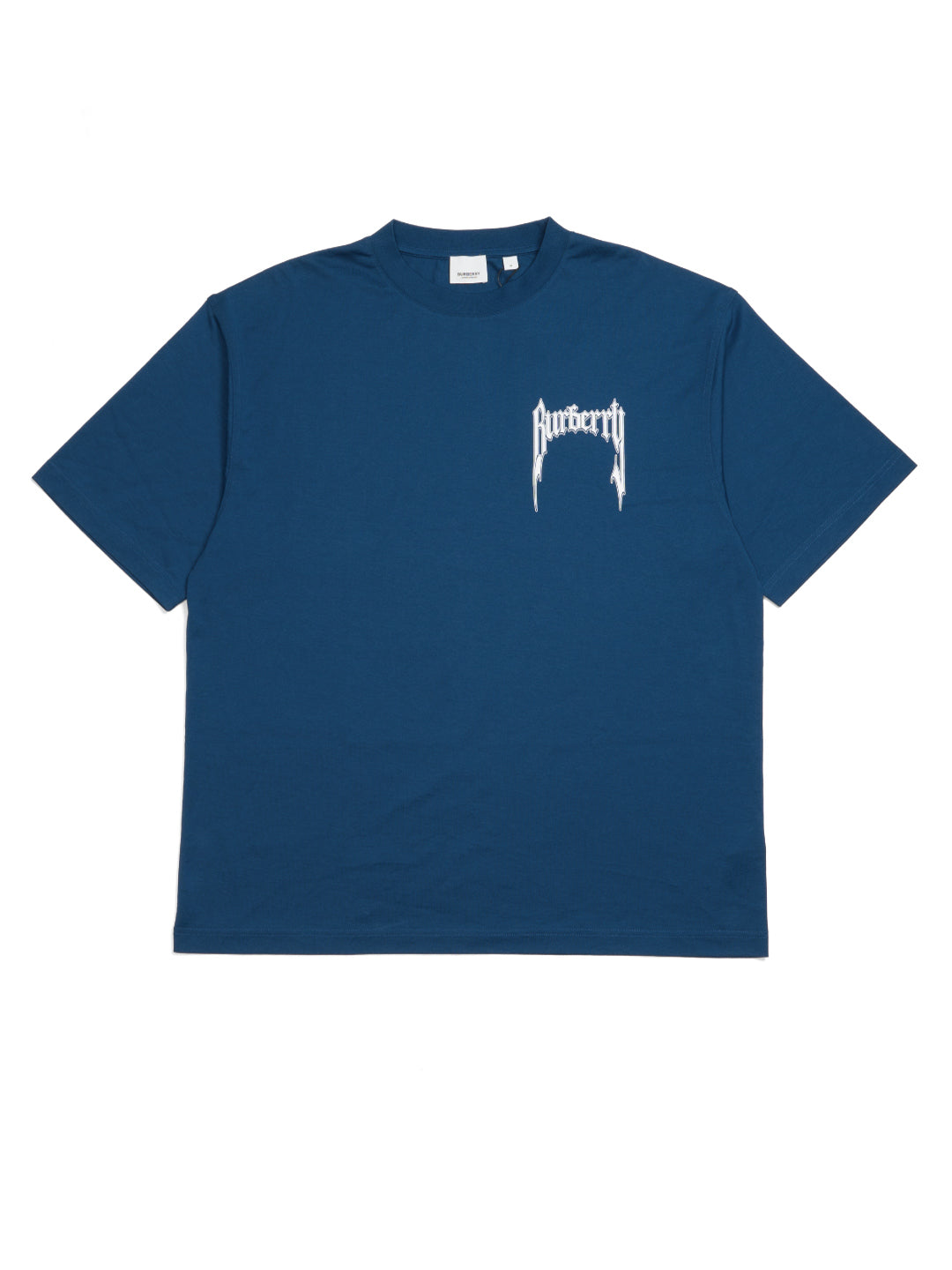 Burberry Transcend Thunder Dripping Logo T-Shirt Navy