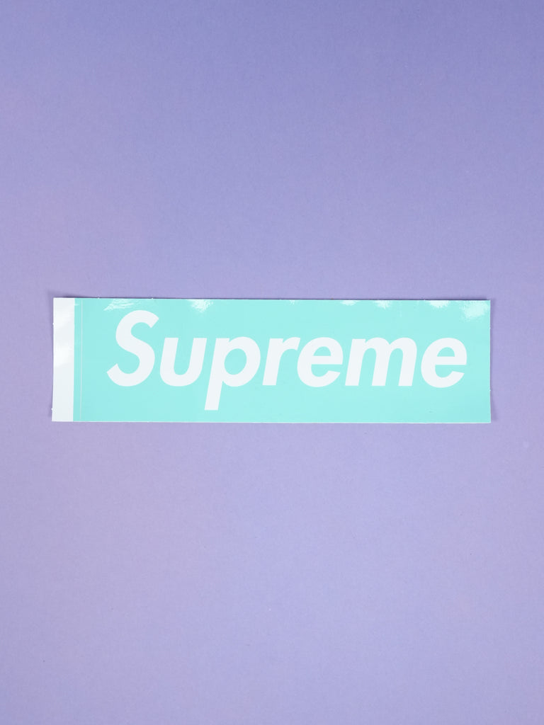 Supreme / Tiffany & Co. Box Logo Sticker