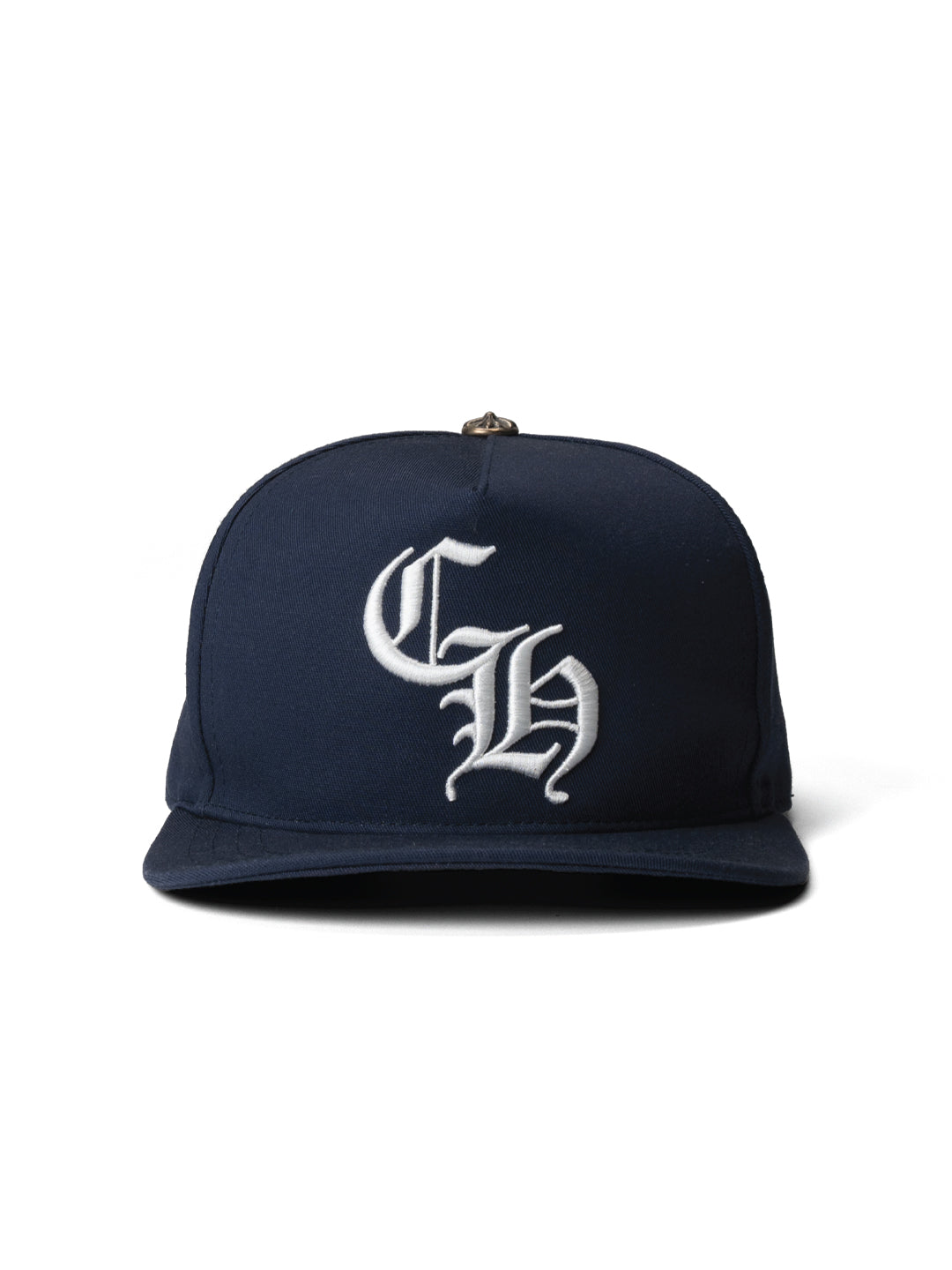 Chrome Hearts CH Baseball Cap Navy/White