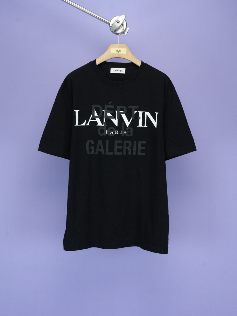 Gallery Dept. / Lanvin Printed T-Shirt In French Black