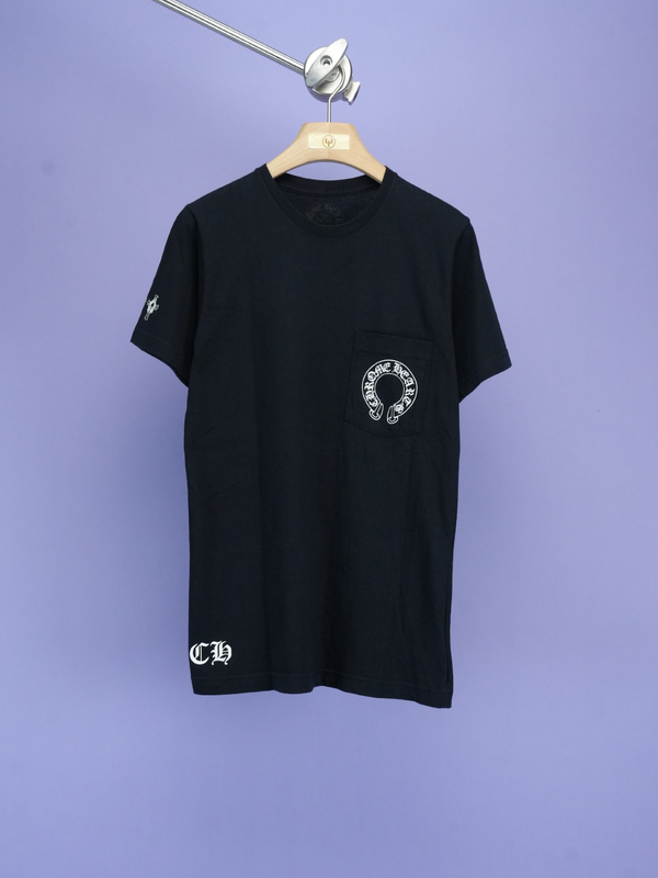 Chrome Hearts T Logo T-Shirt Black