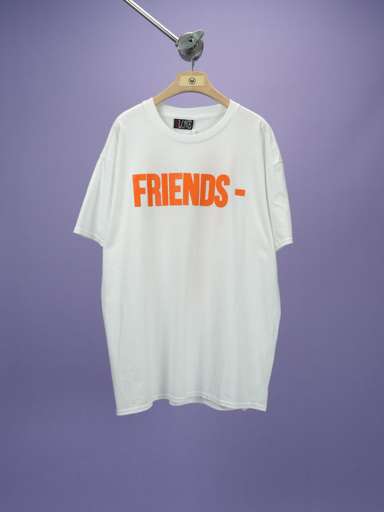 Vlone Friends T-Shirt White/Orange