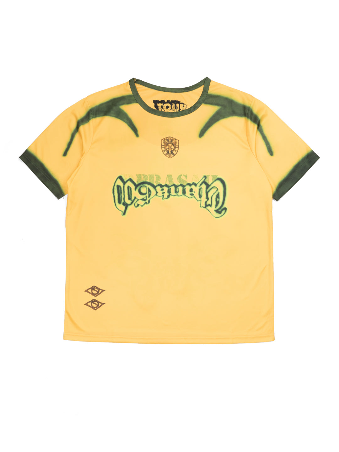 Travis Scott Brazil Soccer Jersey Yellow