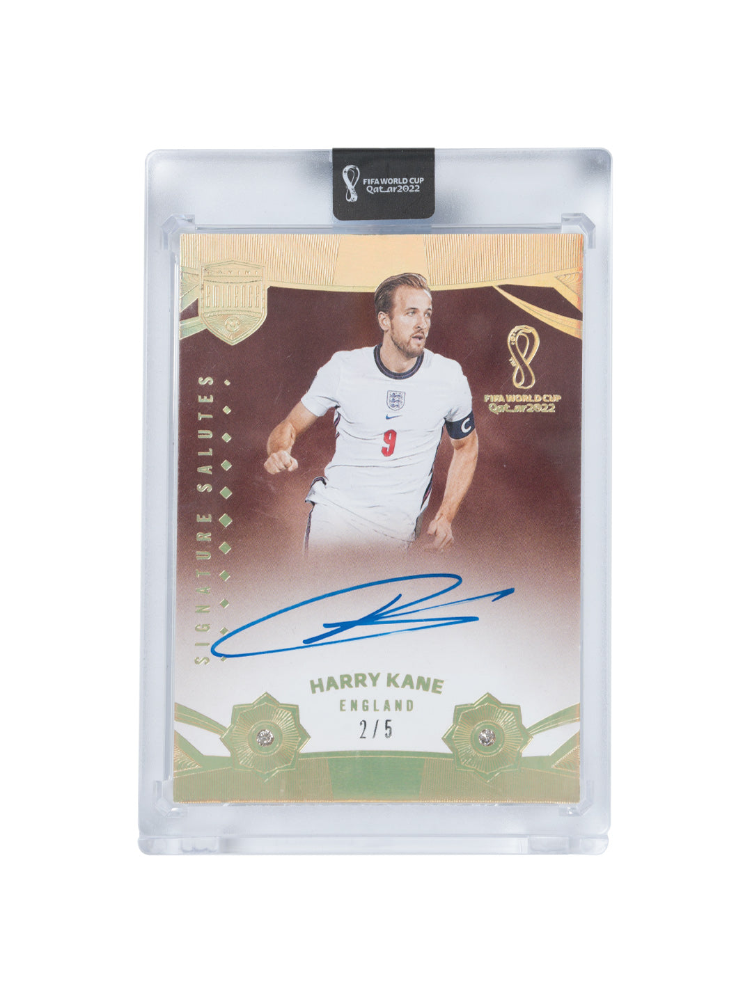 Panini 2022 Panini Eminence Signature Salutes Autographs	(Harry Kane) (/5)