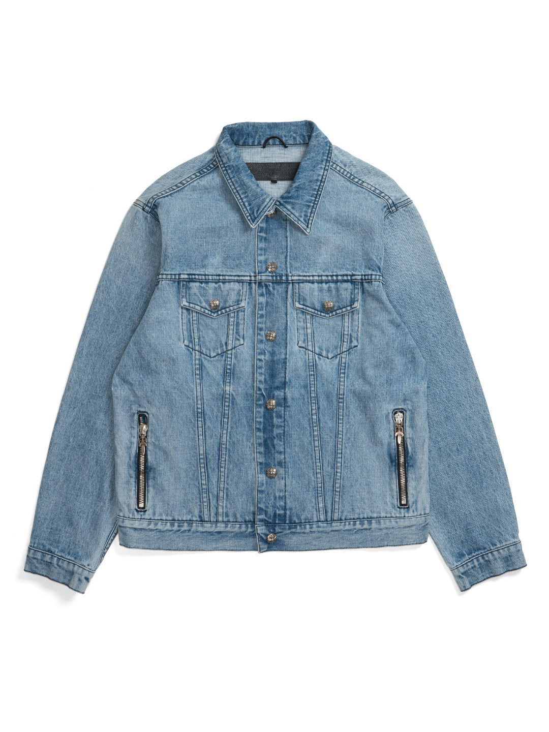 Chrome Hearts Denim Jacket Blue