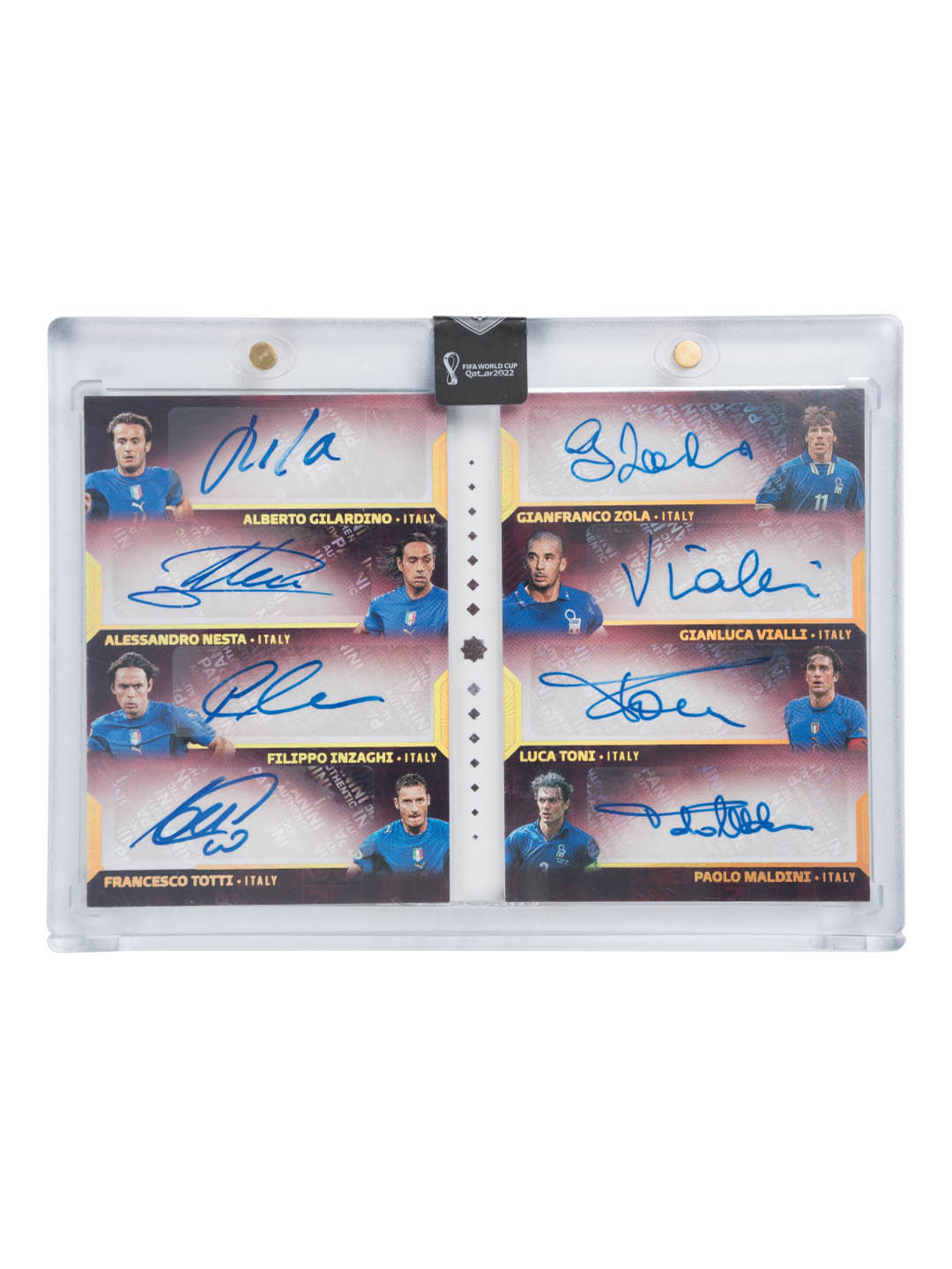 Panini 2022 Panini Eminence Octet Autographs (Italy) (/5)