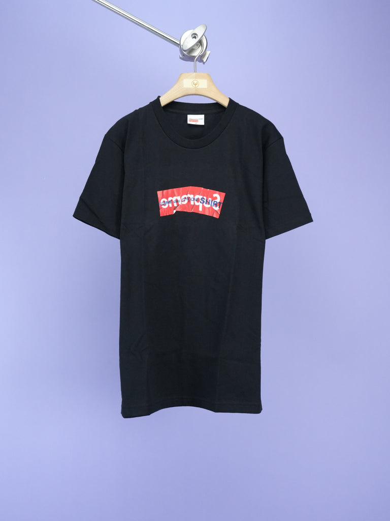 Supreme / CDG Box Logo Tee Black