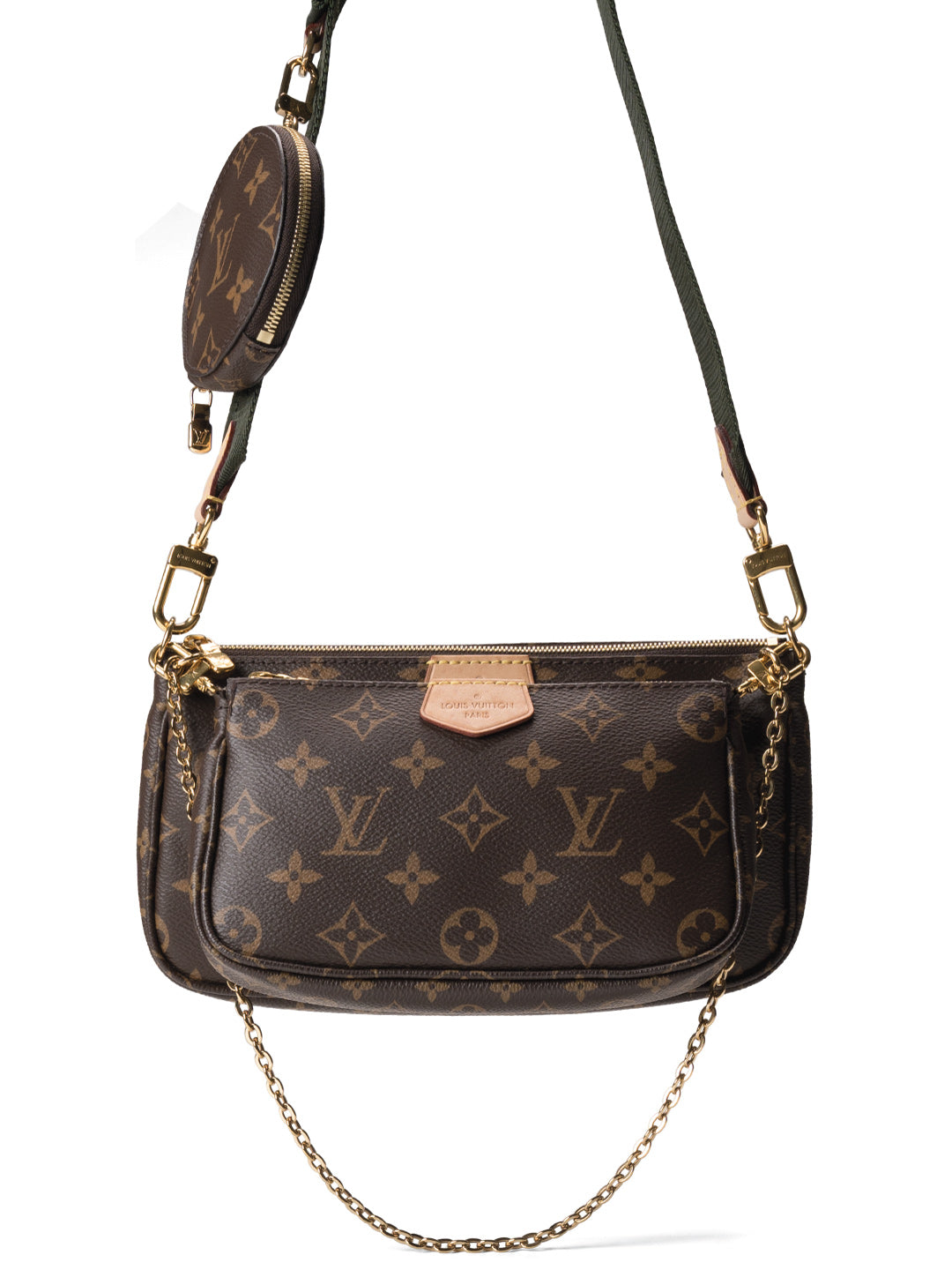 Louis Vuitton	Multi Pochette Accessoires Bag	Khaki