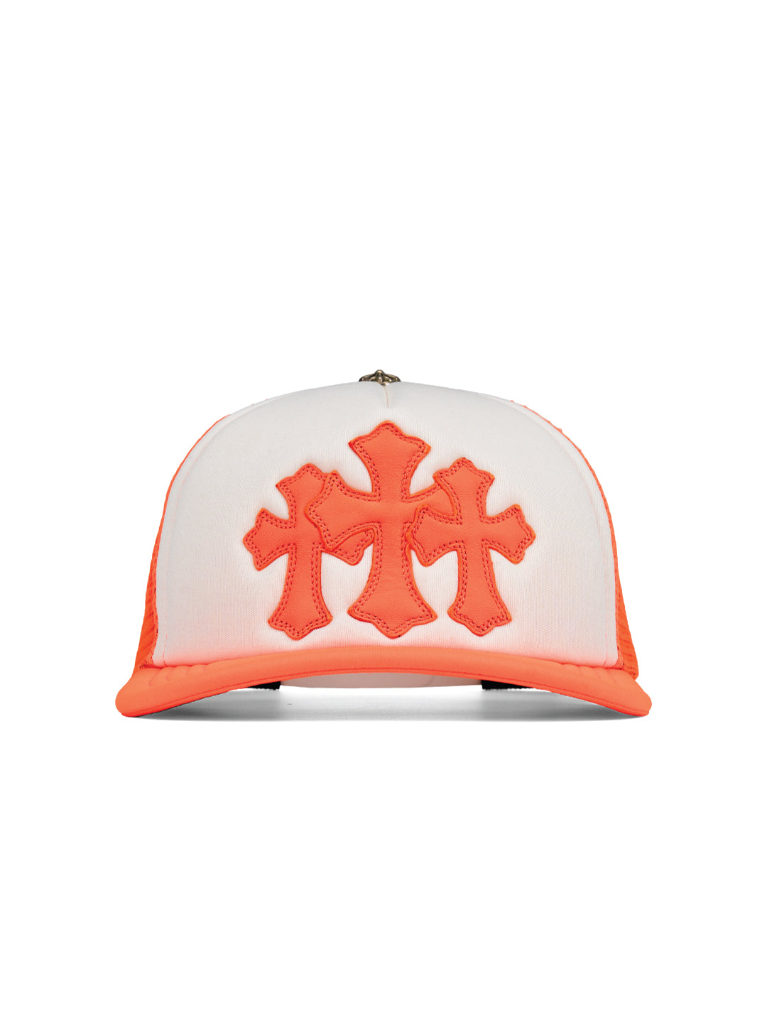 Triple Cross Trucker Hat Orange