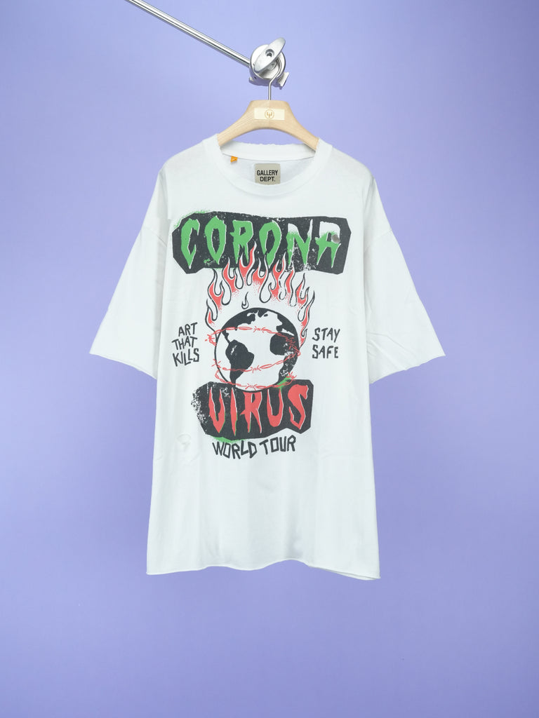 Gallery Dept.	ATK Corona Tour T-Shirt White