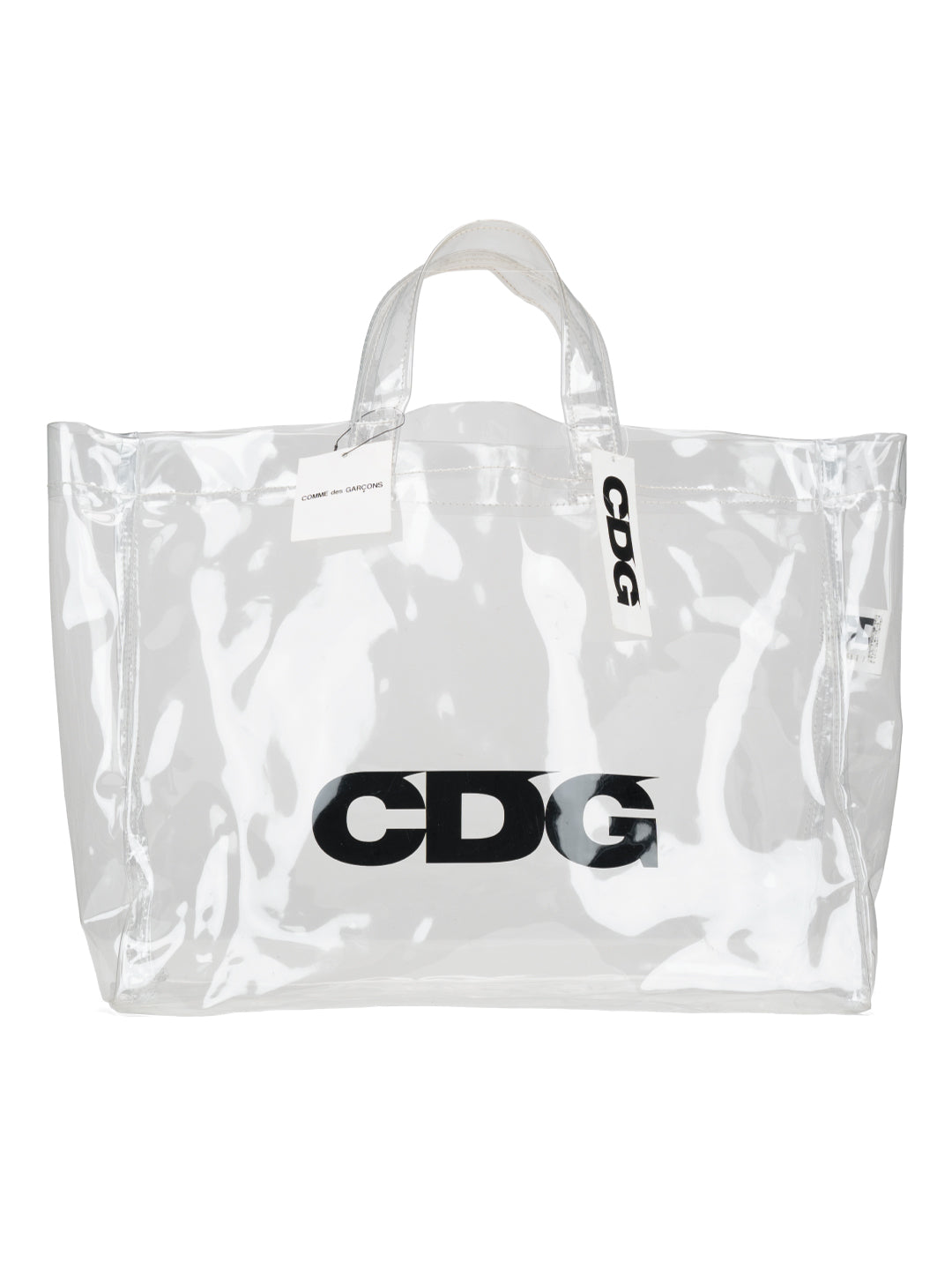 CDG Transparent Tote Bag Clear