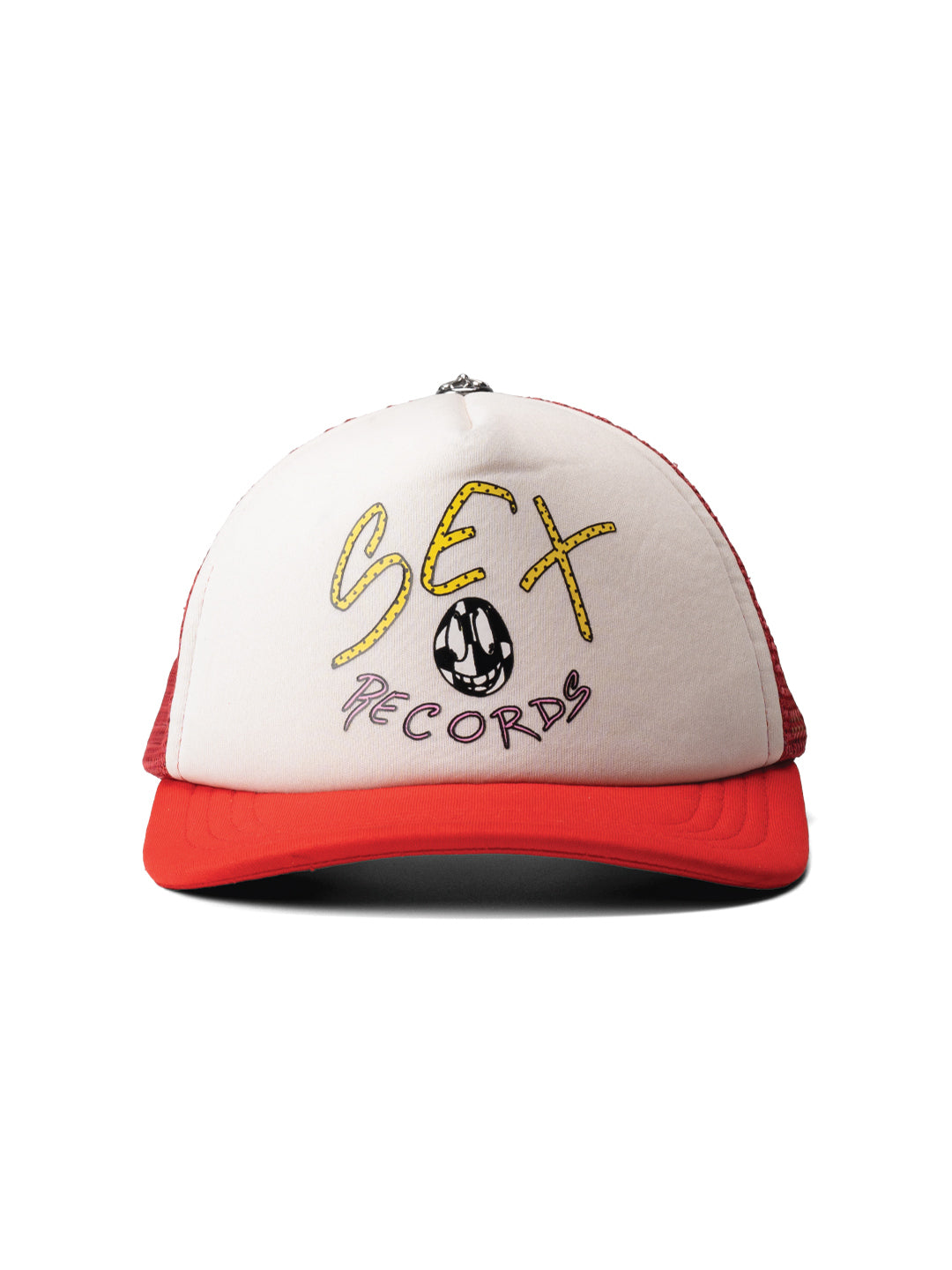 Chrome Hearts Matty Boy Sex Records Logo Trucker Hat