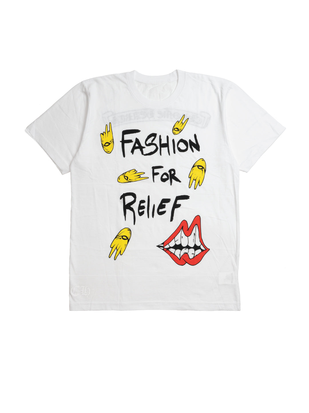 Chrome Hearts Matty Boy Naomi Campbell Fashion For Relief T-Shirt	White