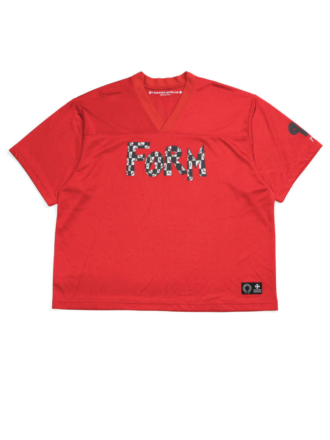 Chrome Hearts Matty Boy PPO Form Team Mesh Warm Up Jersey Red