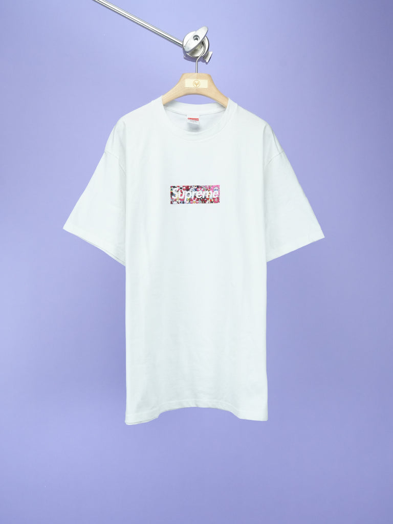 Supreme / Takashi Murakami COVID-19 Relief Box Logo Tee White