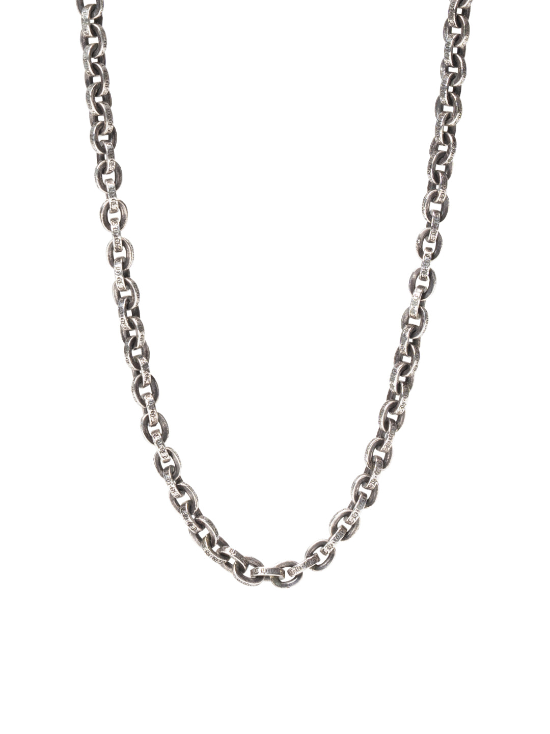 Chrome Hearts Paper Chain Necklace Silver