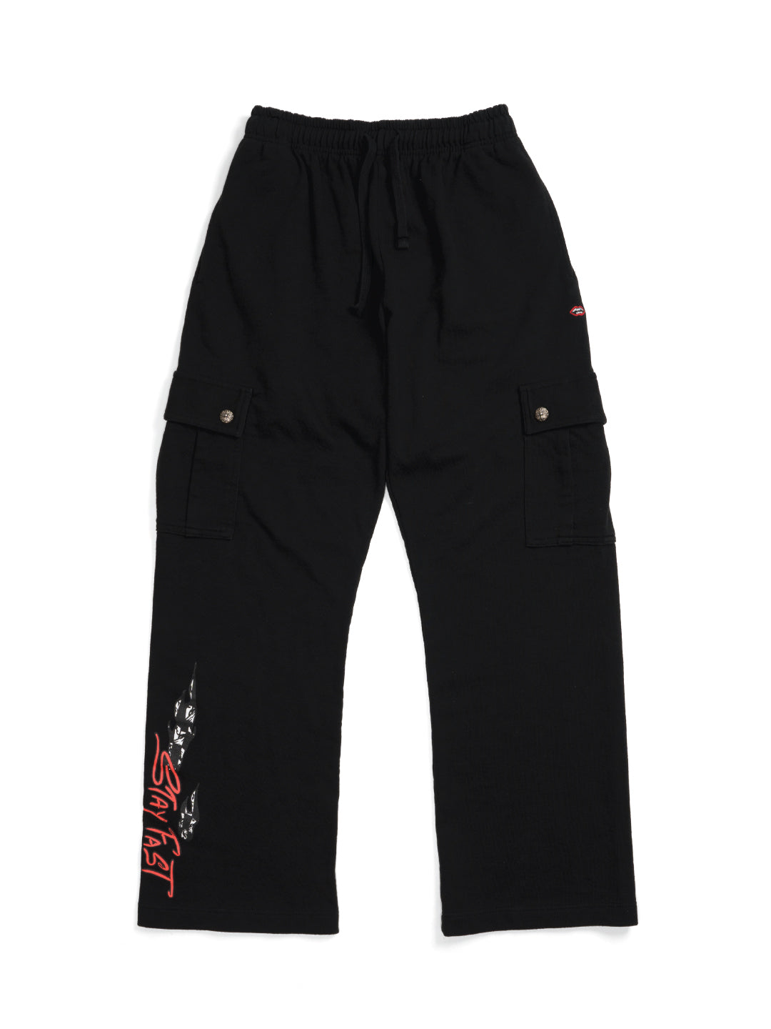 Chrome Hearts Matty Boy Stay Fast Cargo Sweatpants	Black