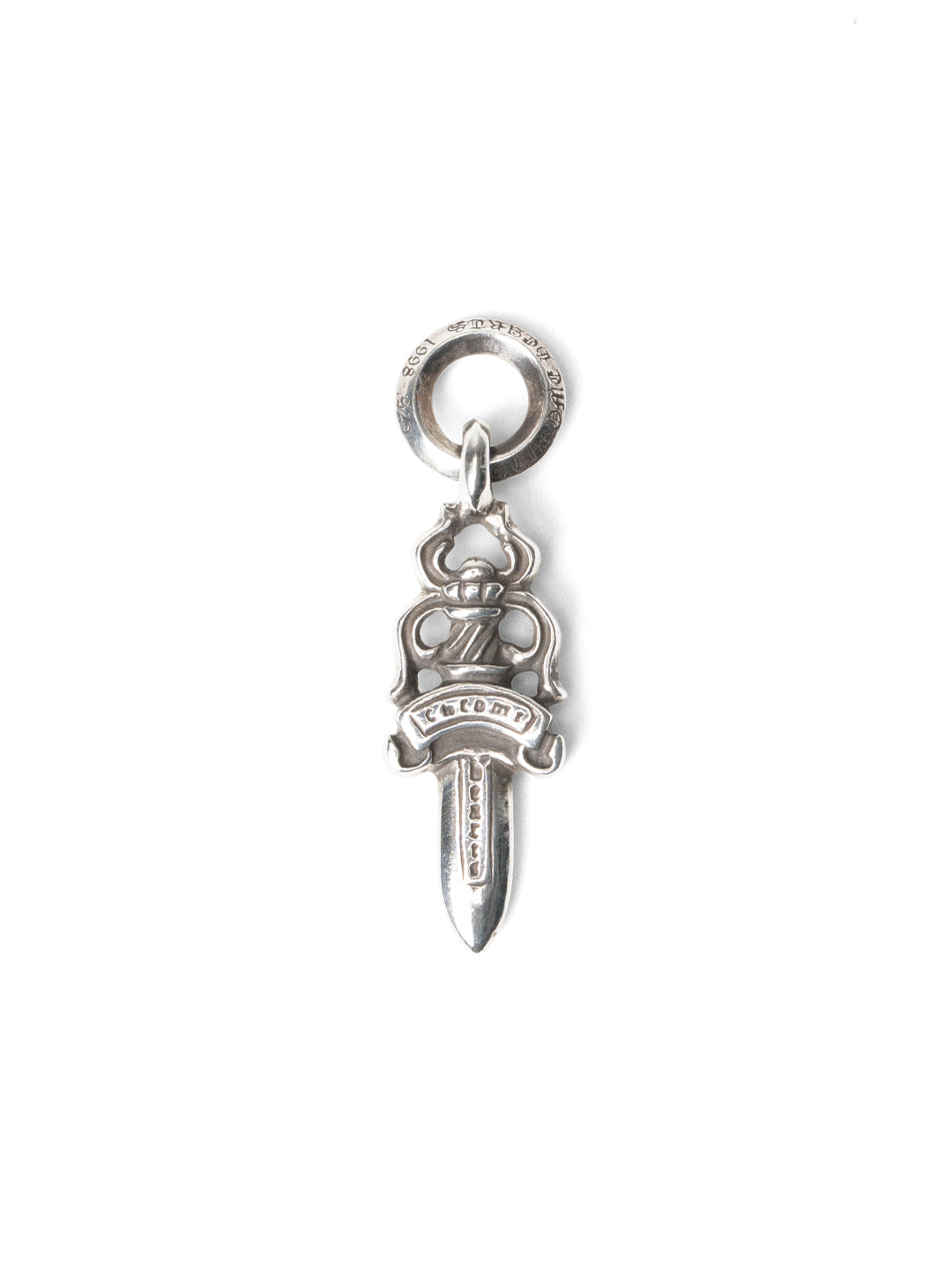 Chrome Hearts #5 Dagger Pendant Silver