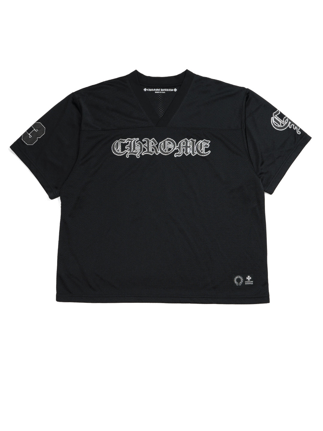 Chrome Hearts Mesh Stadium Jersey Black