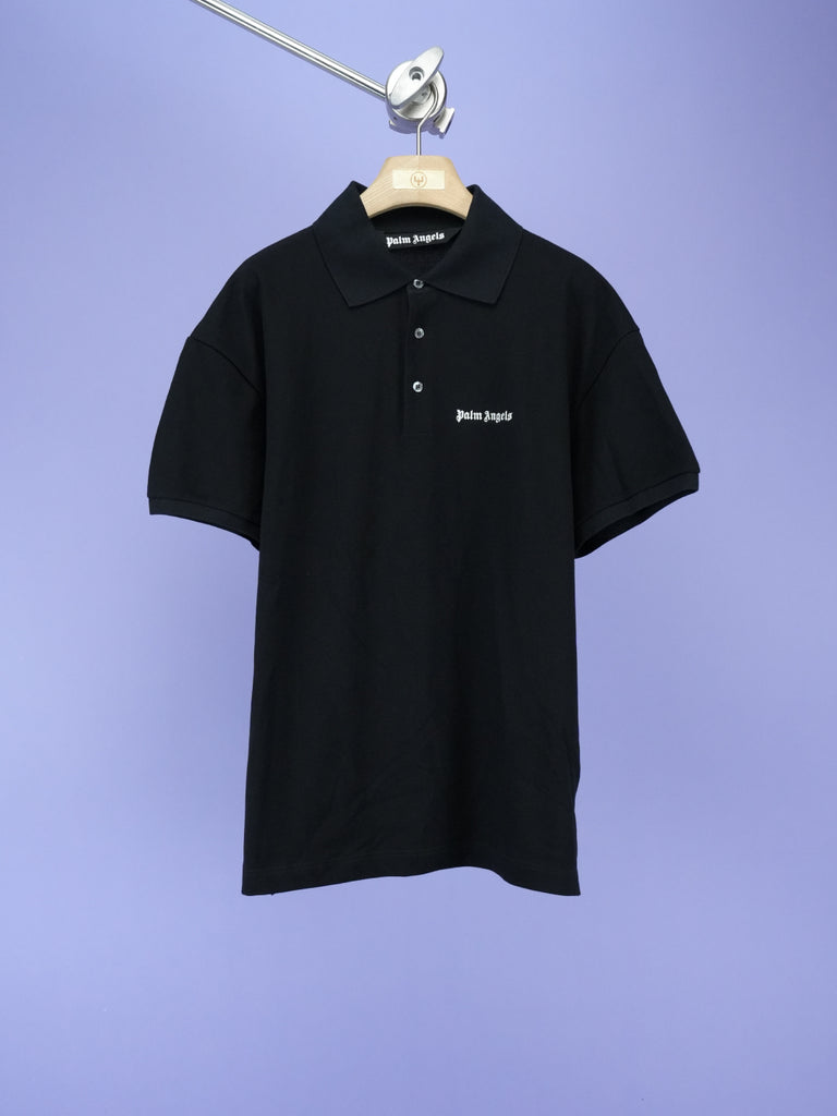 Palm Angles Logo Polo Shirt Black