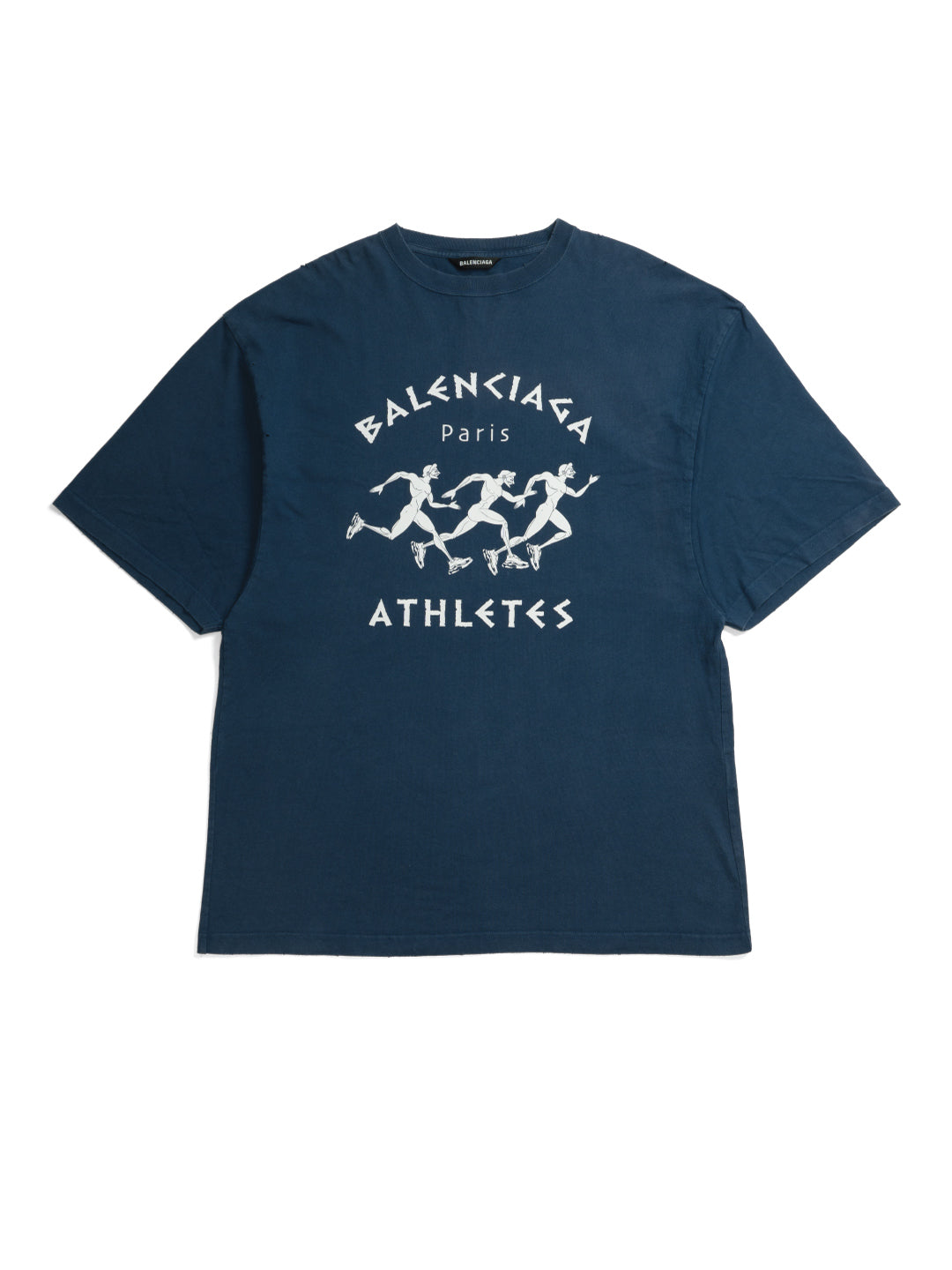 Balenciaga Athletes T-Shirt Navy