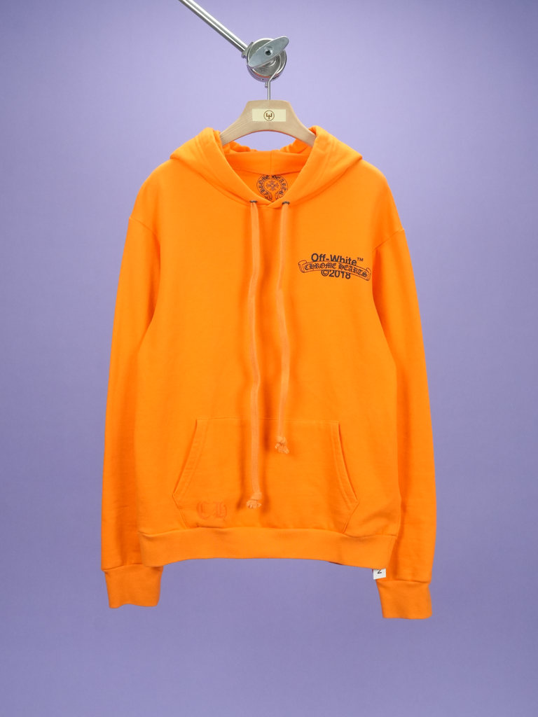 Chrome Hearts / Off-White 2018 Hoodie Orange