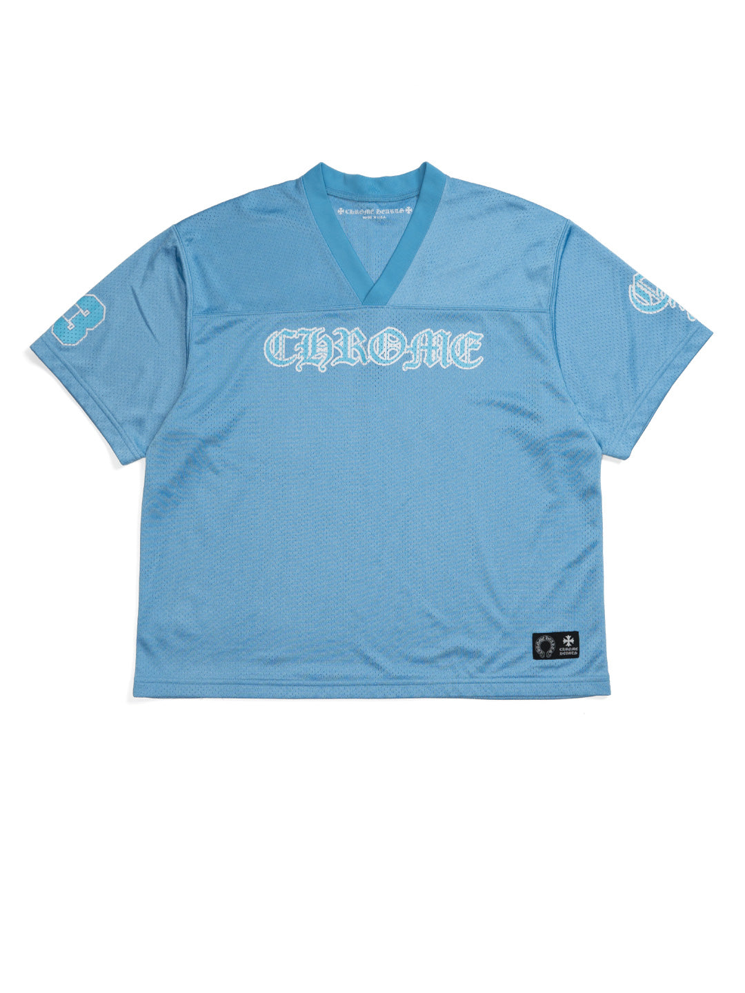 Chrome Hearts Mesh Stadium Jersey Blue