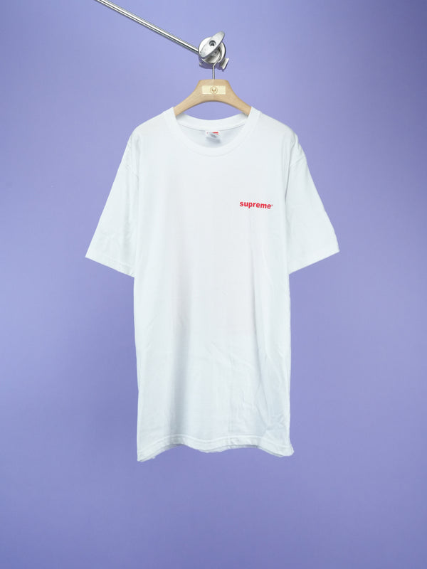 Supreme Fuck Money Tee White