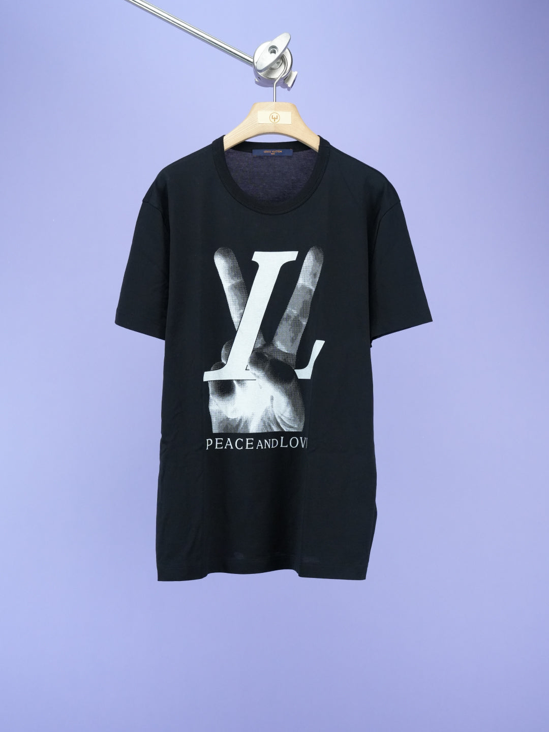 Louis Vuitton	Peace and Love T-Shirt Black