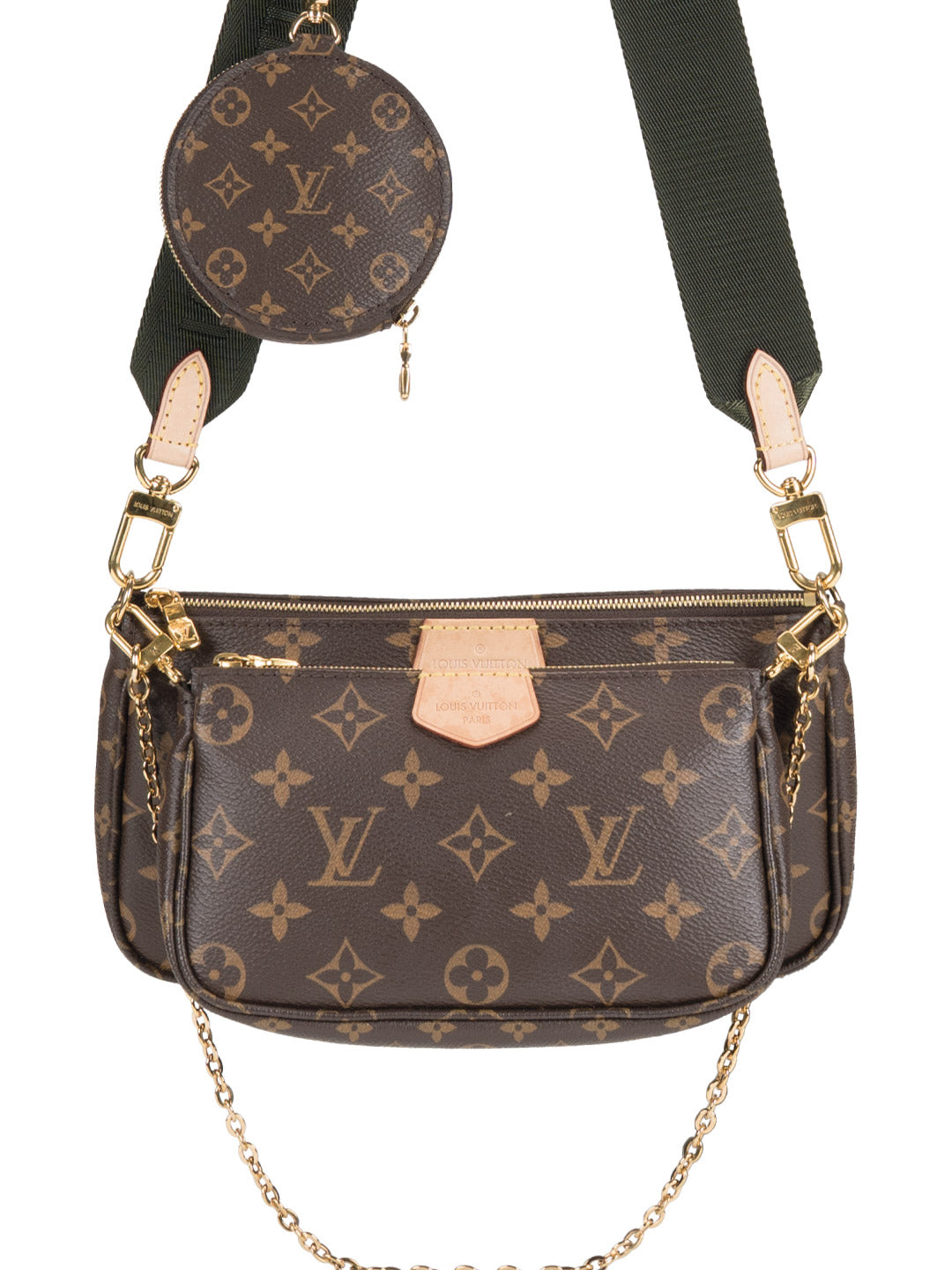 Louis Vuitton	Multi Pochette Accessoires Bag	Khaki