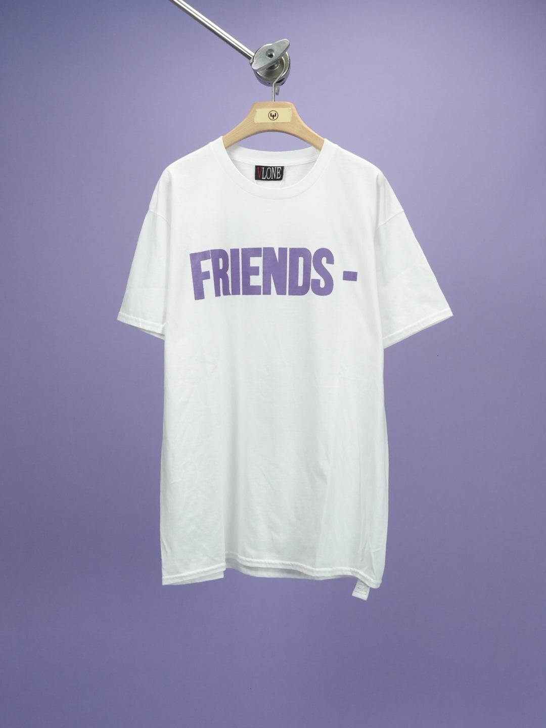 Vlone Friends T-Shirt White/Purple