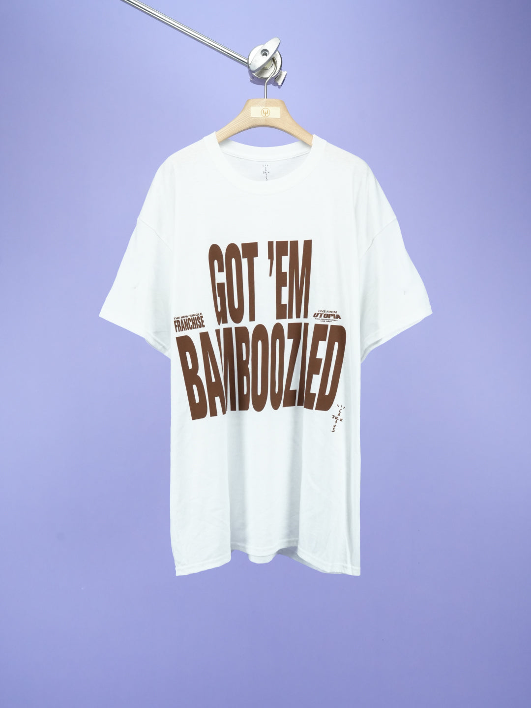 Cactus Jack Franchise Promo II Bamboozled T-Shirt White