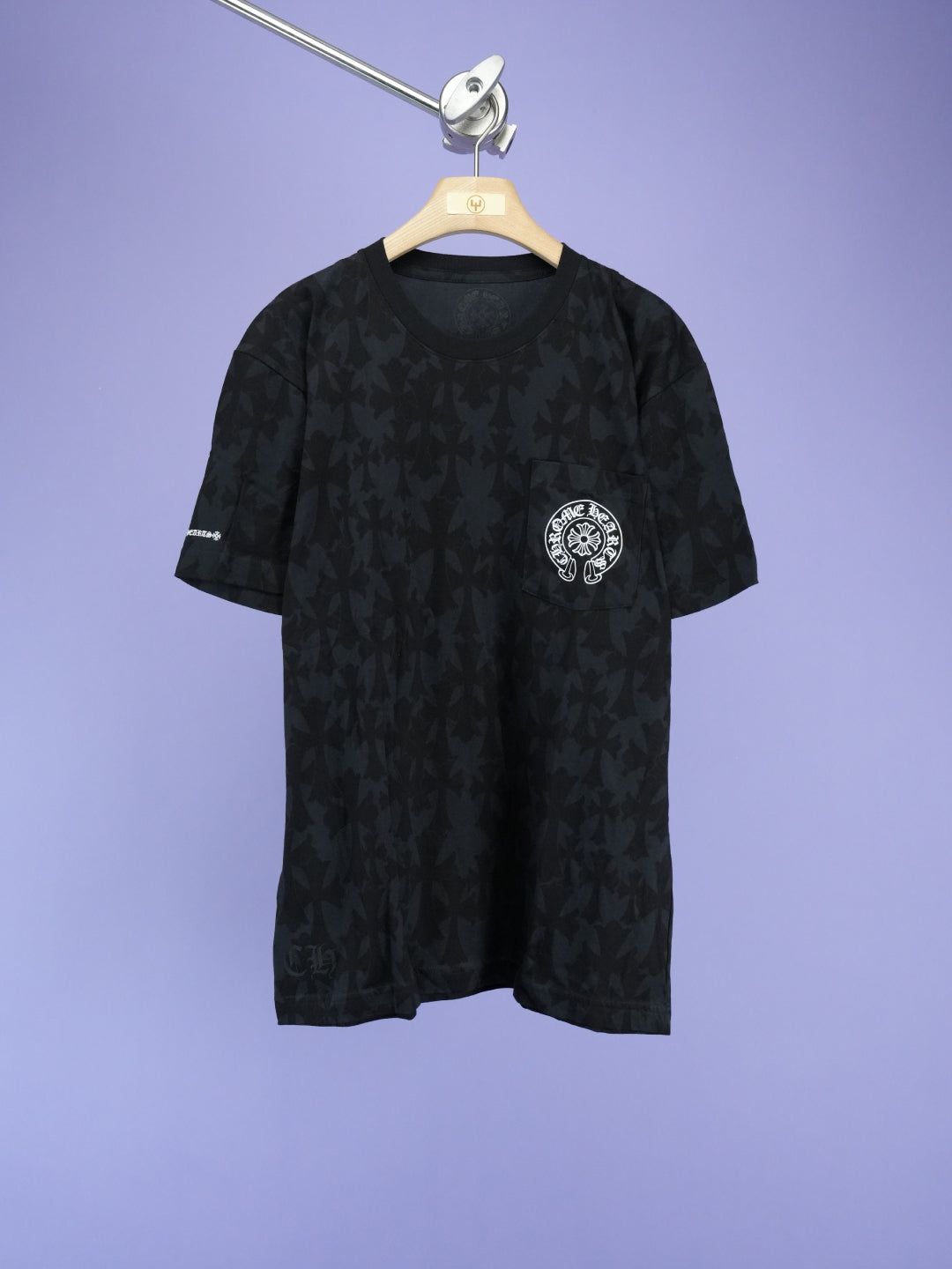 Chrome Hearts Cemetery Print T-Shirt Black