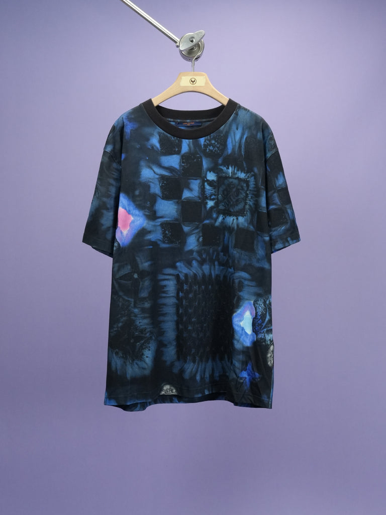 Louis Vuitton	Salt Print T-Shirt Blue