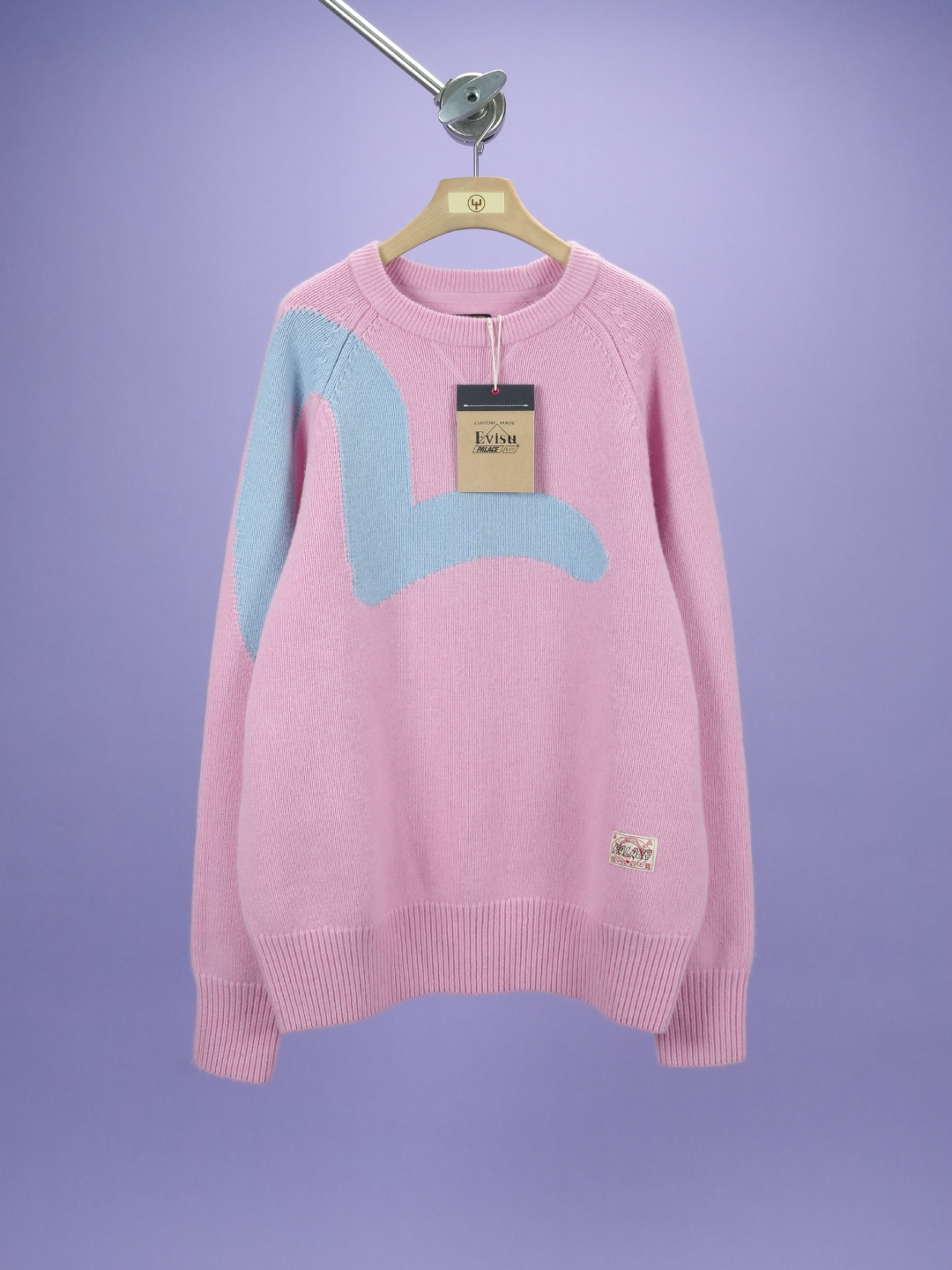 Palace / Evisu Seagull Knit Pink Nectar