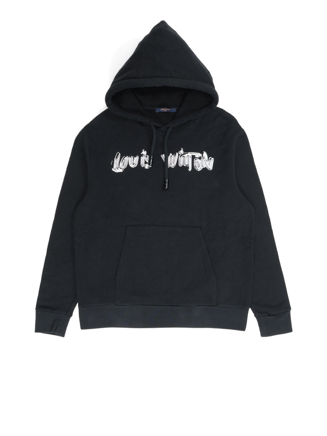 Louis Vuitton Graphic Logo Hoodie Black