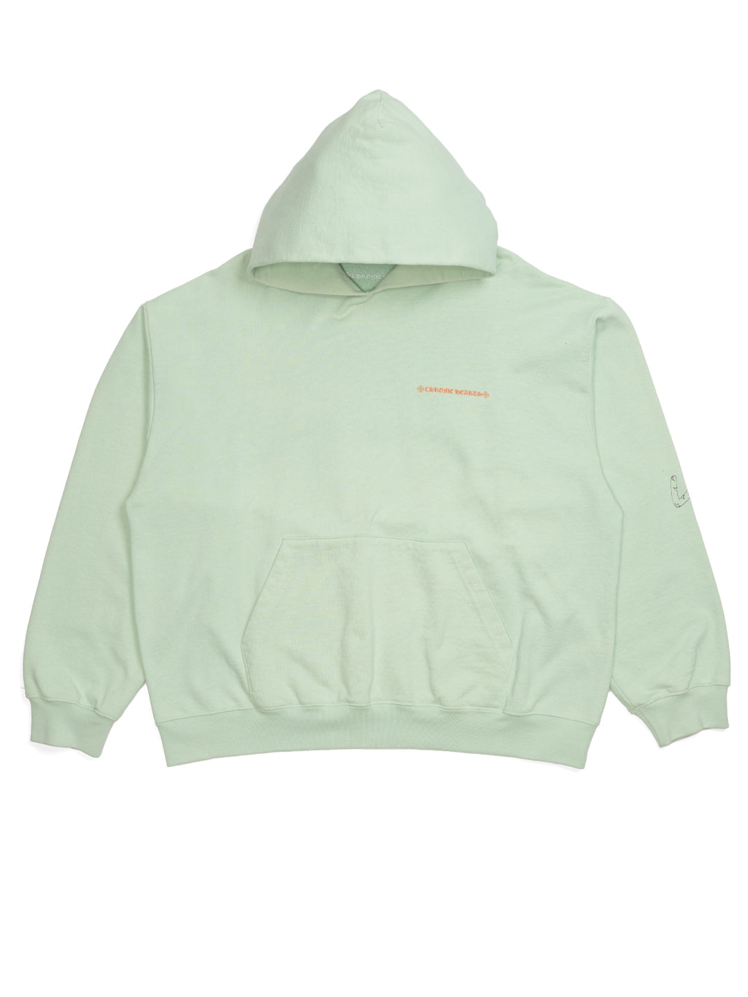 Chrome Hearts Matty Boy Lust Crewneck Hoodie Seafoam