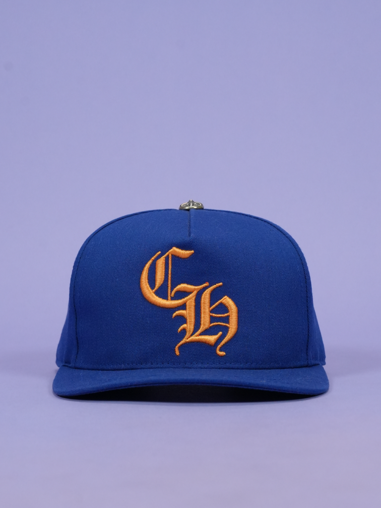 Chrome Hearts CH Baseball Cap Blue/Orange