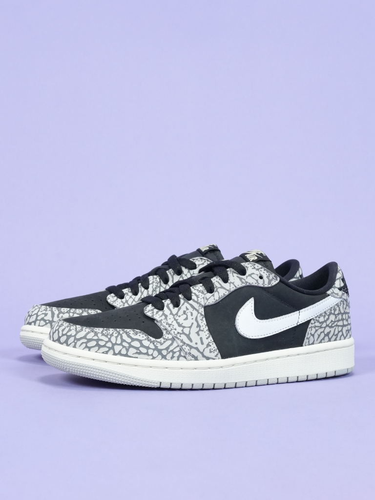 Jordan 1 Retro Low OG Black Cement