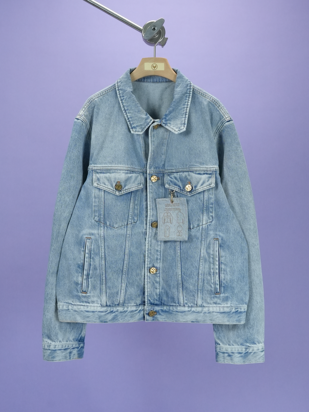 Louis Vuitton DNA Denim Jacket Blue