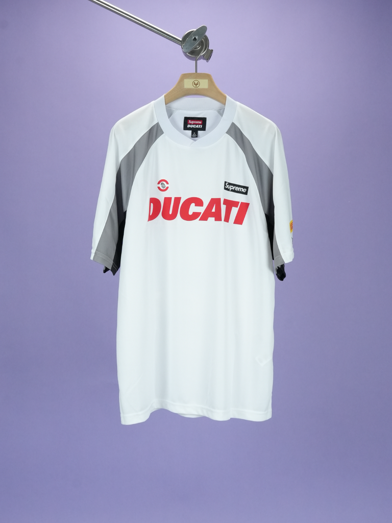 Supreme / Ducati Soccer Jersey White