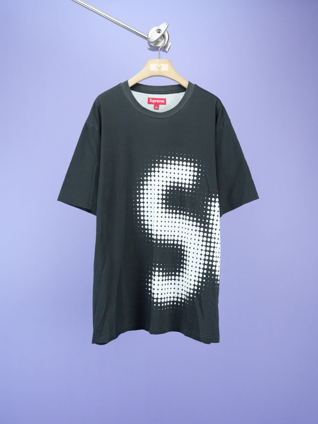 Supreme Halftone S/S Top Black