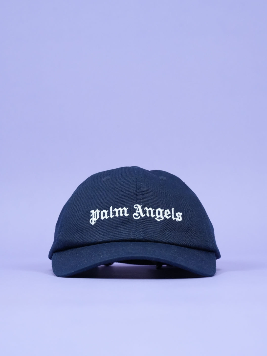 Palm Angels Logo Cap Navy