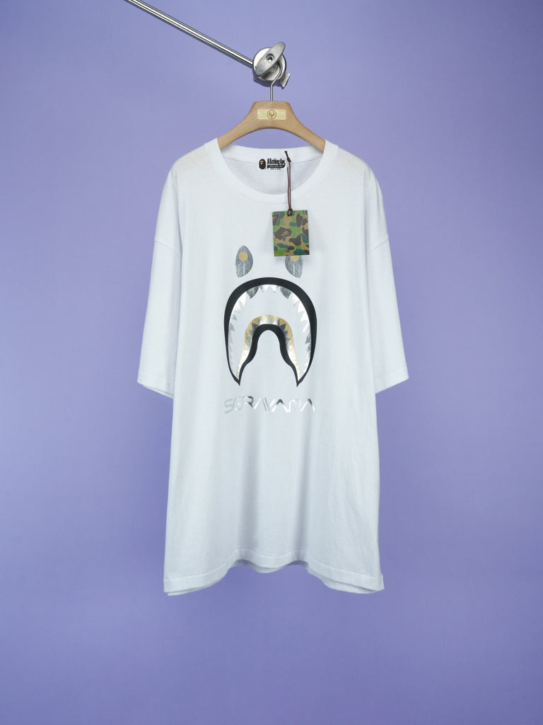 Bape / Sorayama Shark Tee White