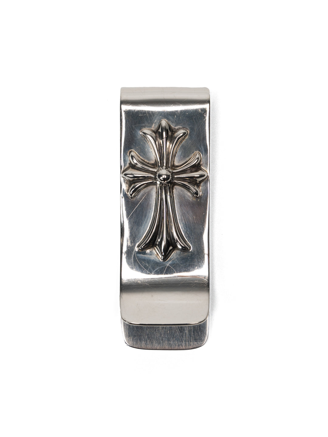 Chrome Hearts Money Clip Cross Silver