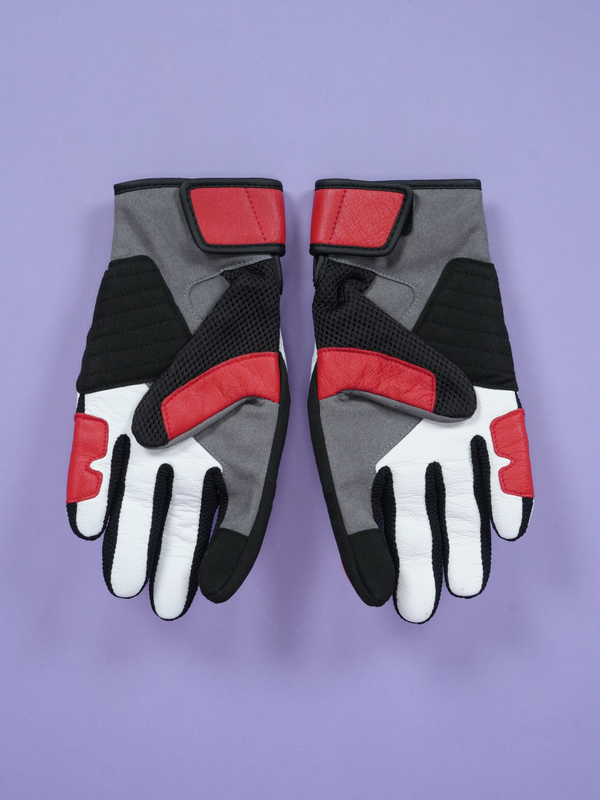 Supreme / Ducati C1 Leather Gloves Red