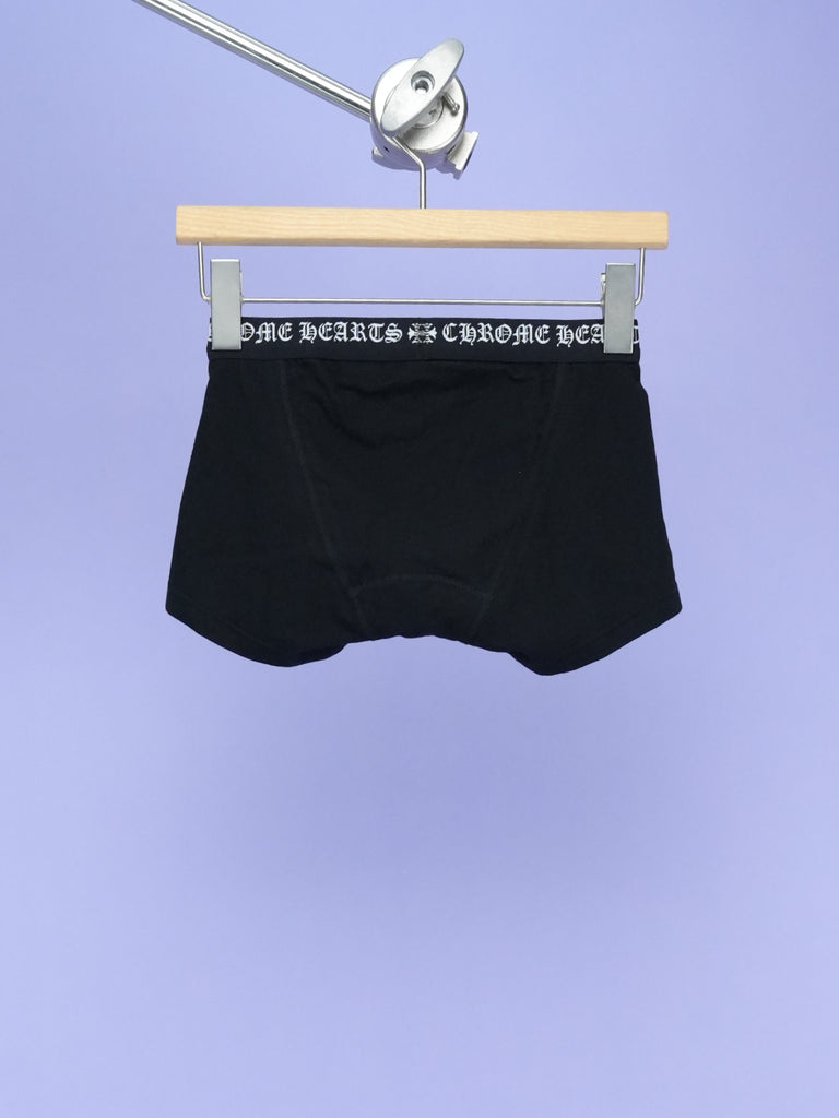 Chrome Hearts Boxer Brief Shorts Black/White