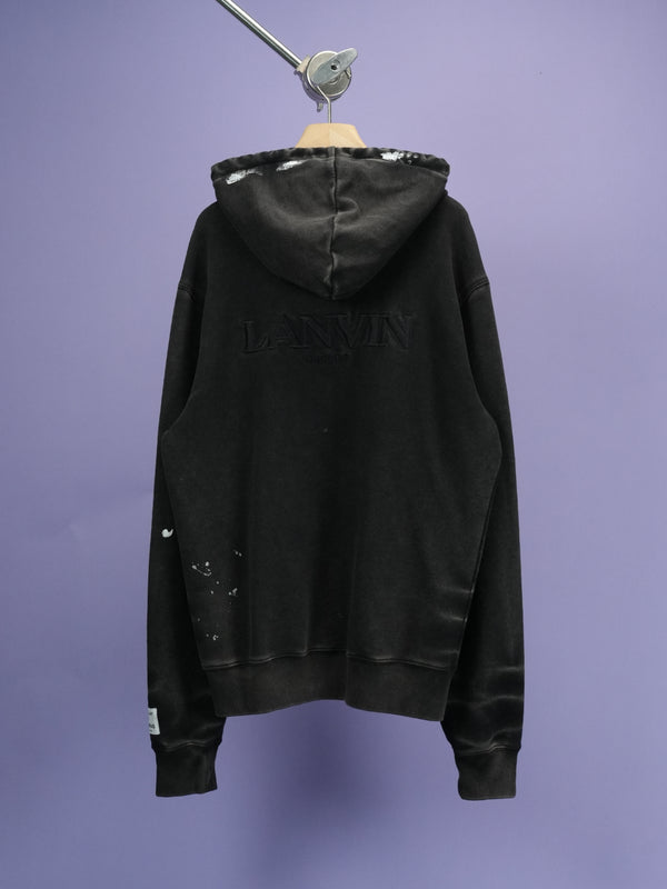 Gallery Dept. / Lanvin Paris Embroidered Zipped Hoodie Multicolor